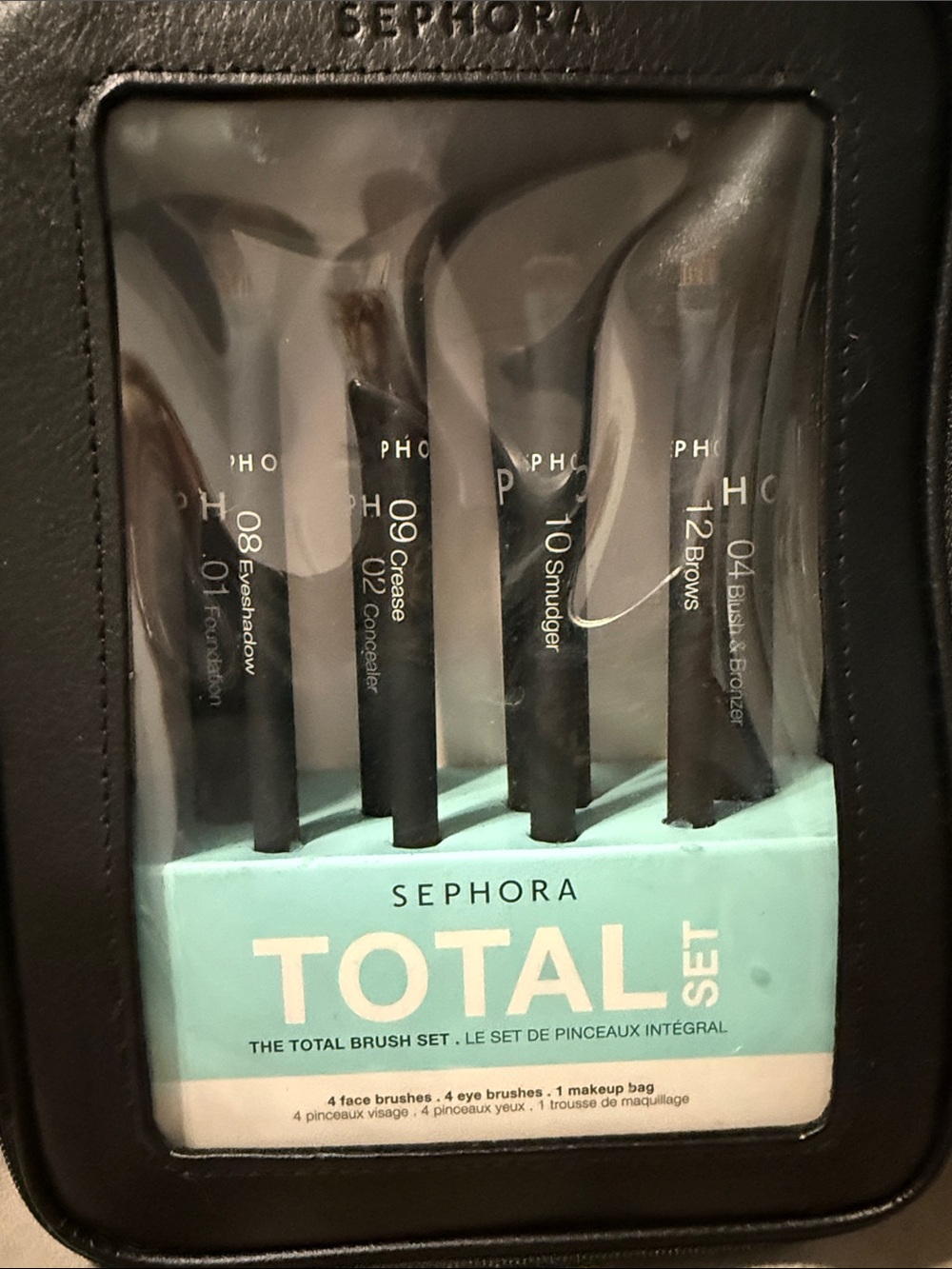 NWT - Sephora Total Brush Set
